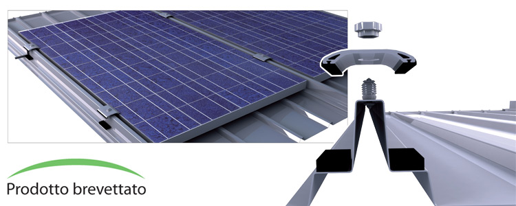 Supporto Testa Palo Per Pannelli Fotovoltaici 50W-100W - Per Pali Fino A 60mm - Acciaio Zincato - Foto 3