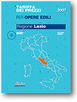 TARIFFA DEI PREZZI PER OPERE EDILI. REGIONE LAZIO volume primo