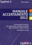 MANUALE ACCERTAMENTO 2012