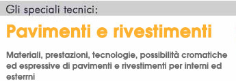 Pavimenti e Rivestimenti